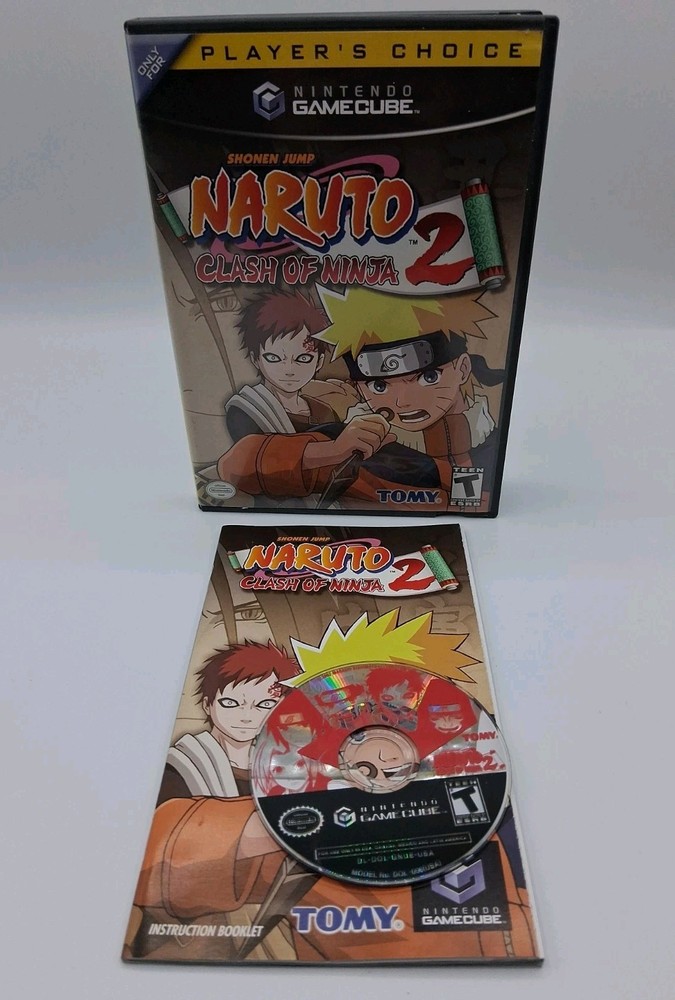 Naruto: Clash of Ninja 2 - Nintendo GameCube 2006 Complete