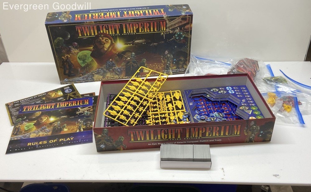 Twilight Emporium Third Edition Epic Boardgame of Galactic Conquest IOB