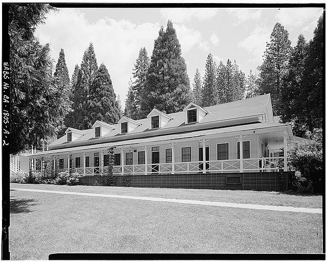 Photo:Wawona CA Wawona Hotel West Side 1900s Yosemite National Park