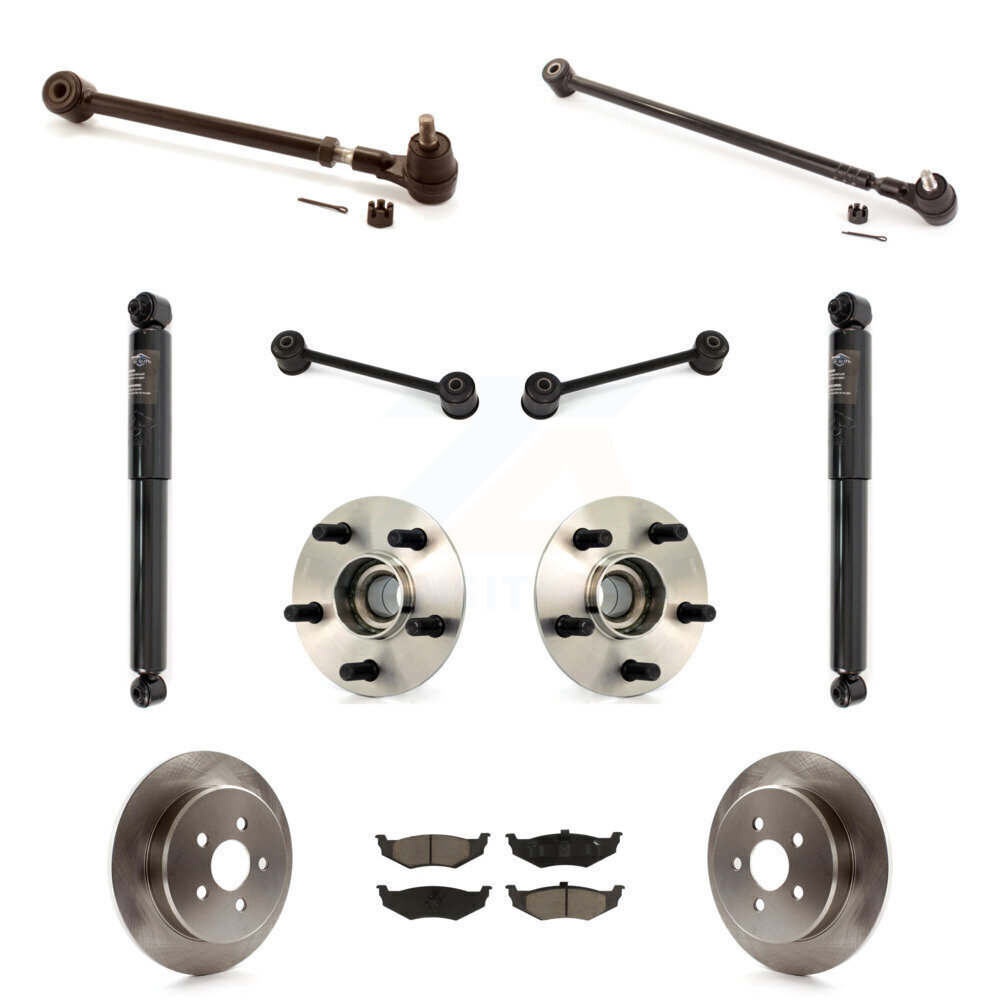 s Brake Bearings Suspension Rear Kit (11Pc) For Chrysler PT Cruiser Turbocharged