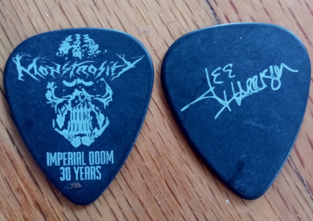 Monstrosity Imperial Doom Guitar Pick NEW Cannibal Corpse DEICIDE Carcass