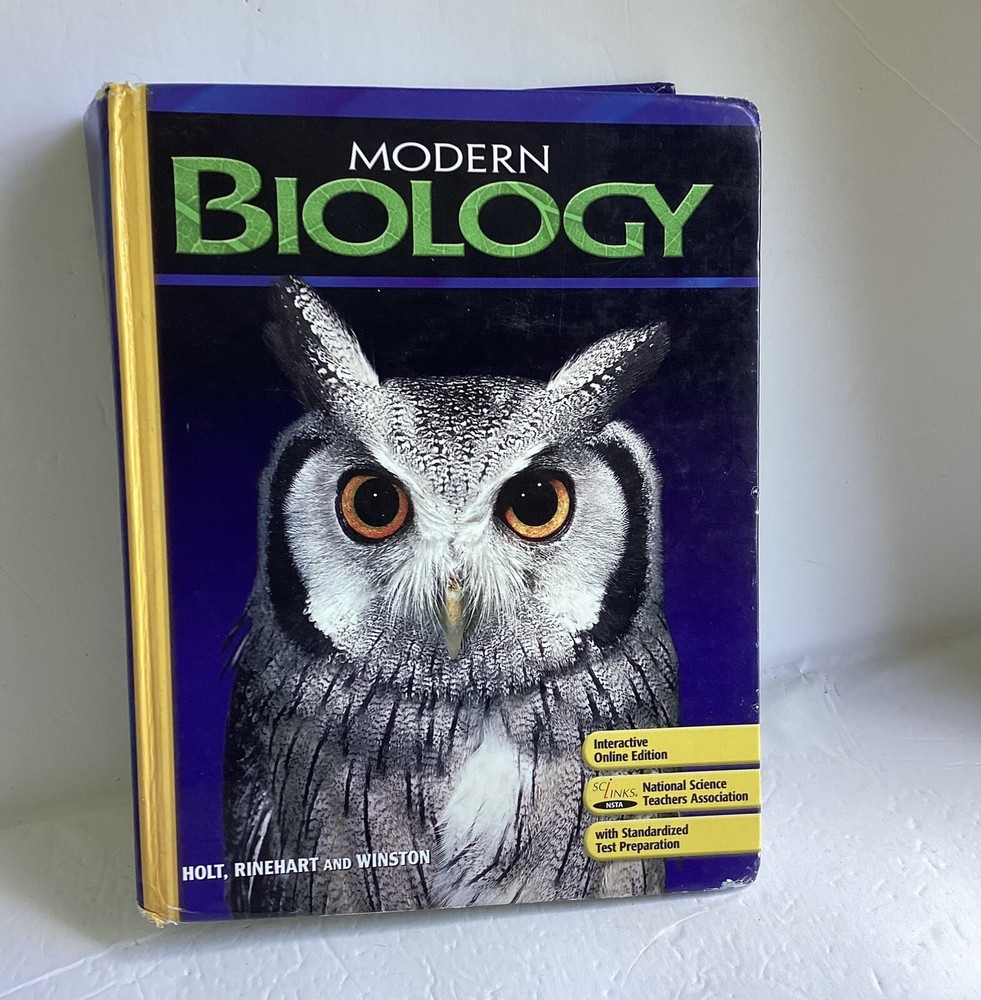 Modern Biology By Rinehart And Winston Holt - Hardcover