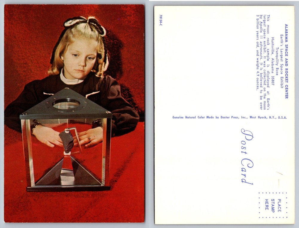 Alabama Space And Rocket Center Huntsville AL Postcard