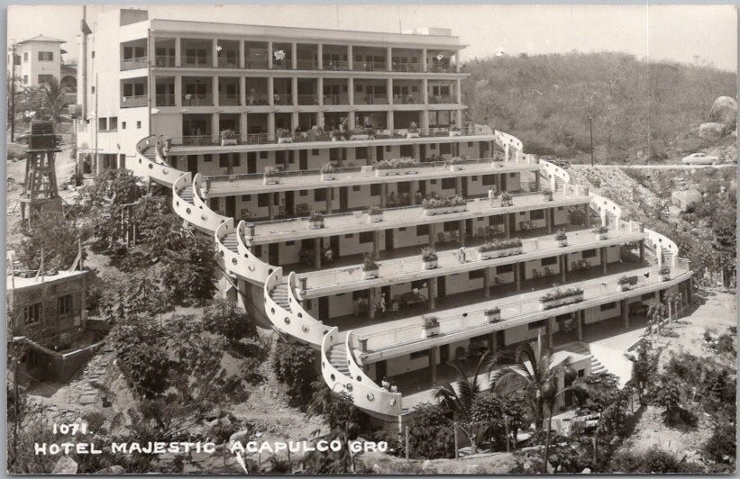 Vintage Acapulco, MEXICO Photo RPPC Postcard 