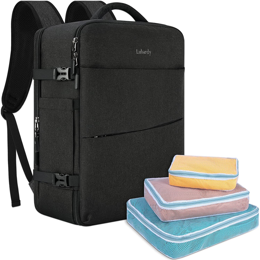 17-Inch Flight Approved Waterproof Carry-On Travel Backpack for Men & Women