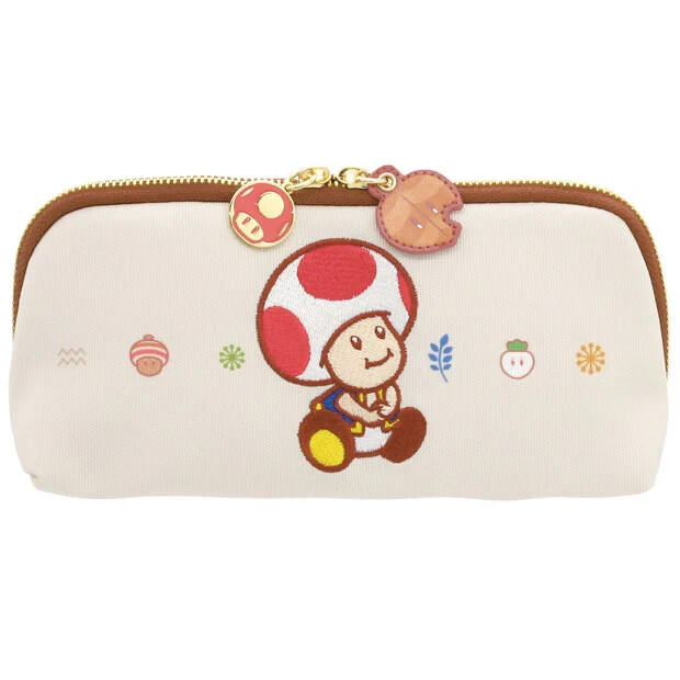 [Universal Studios] Super Nintendo World Toad Pen case From JP NEW