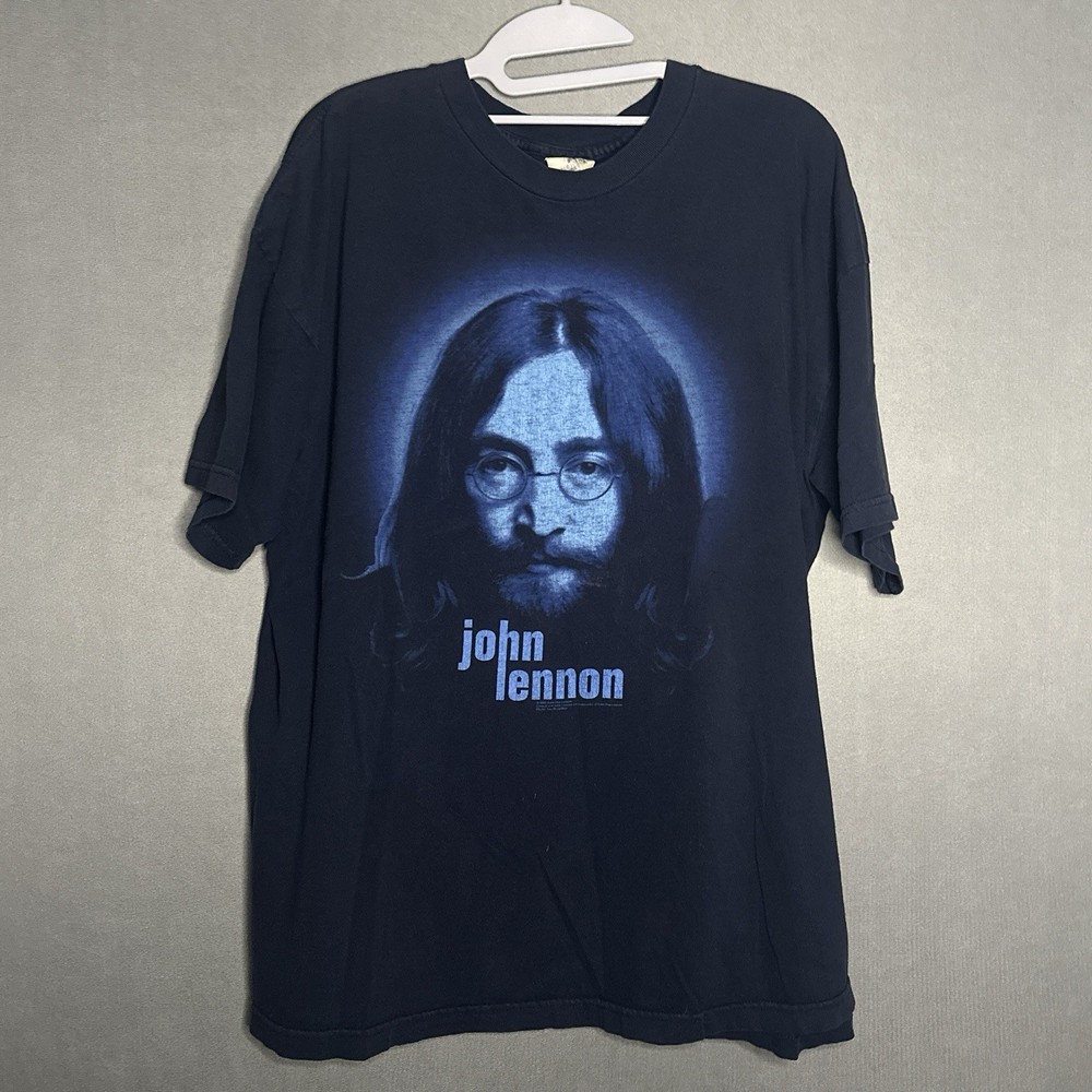 John Lennon 1996 Vintage Promo T, size  XL, 24x27.5, Black, Great Condition