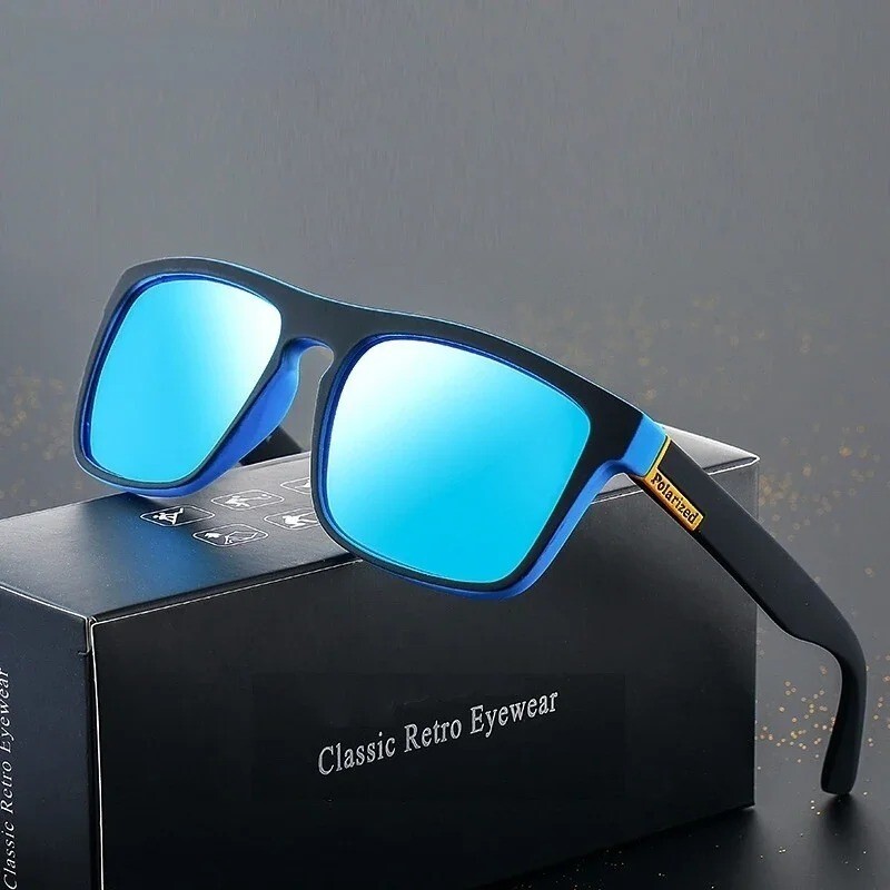 Luxury Retro Designer Sunglasses | Polarized UV400 Men Women Driving & Fishing E