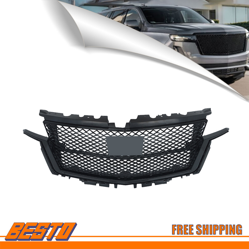 2021-22 2023 Cadillac Escalade Gloss Black Front Grille Assembly 84830289