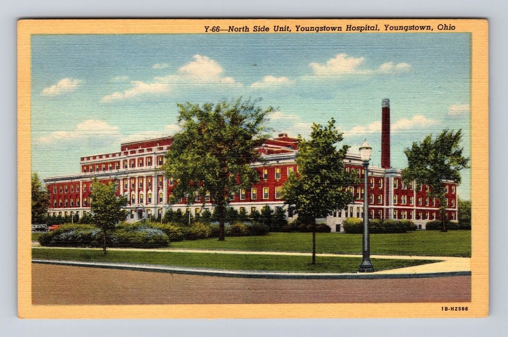 Youngstown OH-Ohio, Youngstown Hospital North Side Unit Vintage Postcard