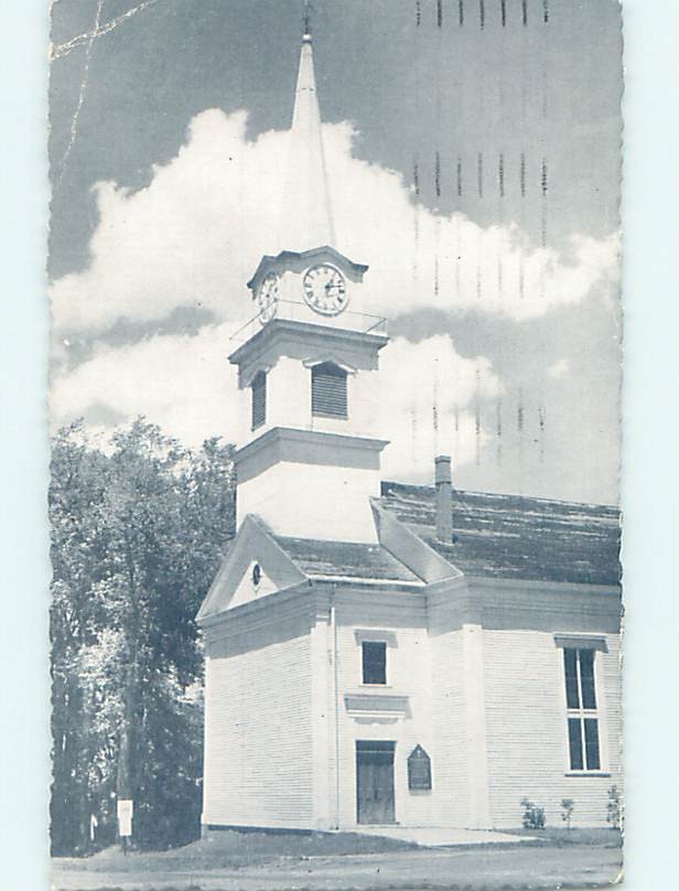Pre-1980 CHURCH SCENE Gorham - Near Portland Maine ME m/09 AD1633
