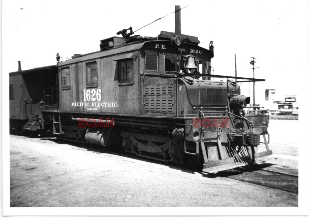 25AA459 RP PACIFIC ELECTRIC RAILROAD LOCOMOTIVE #1626