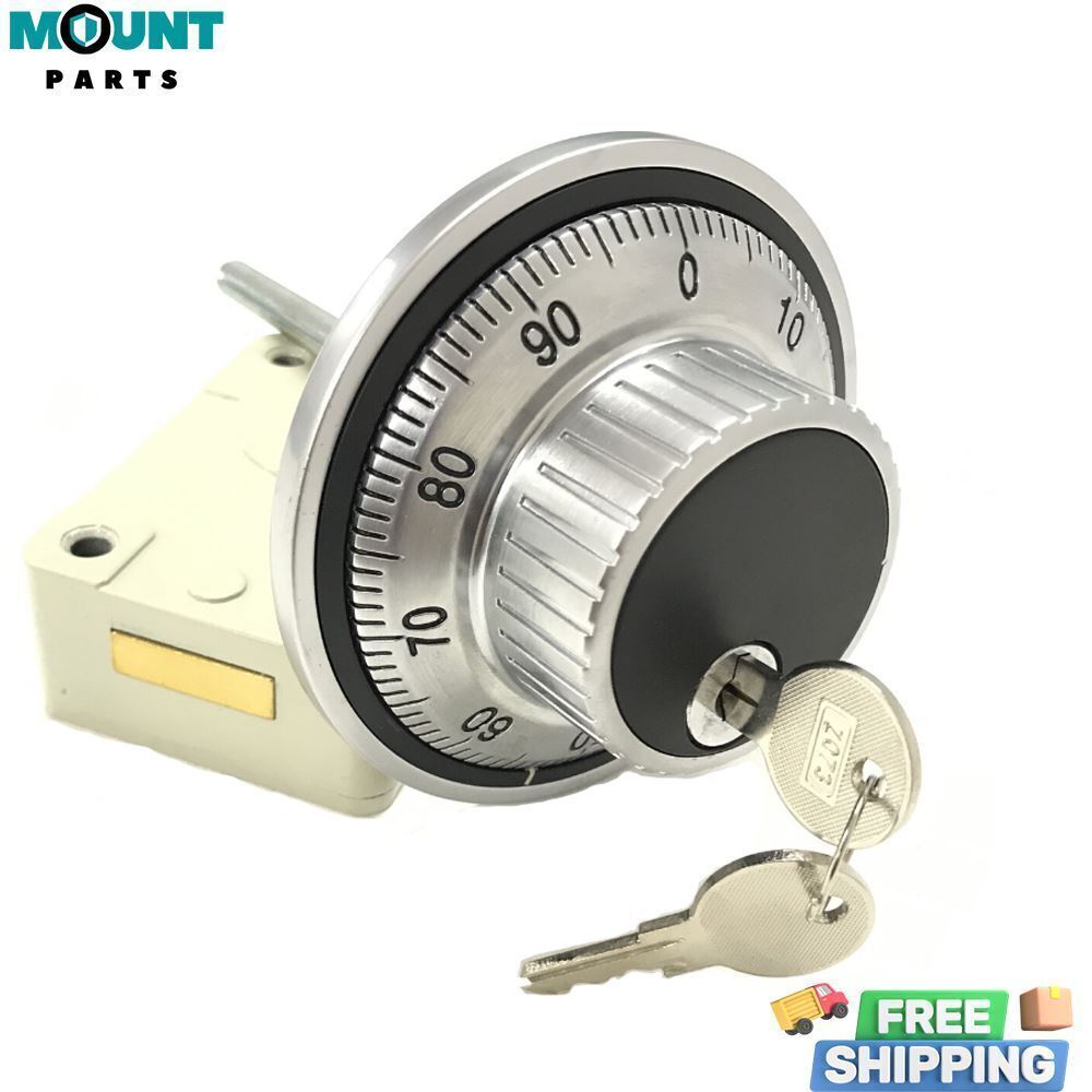 Replace La Gard 3 Wheel Mechanical Combination Deadbolt Safe Locks For Safe Box