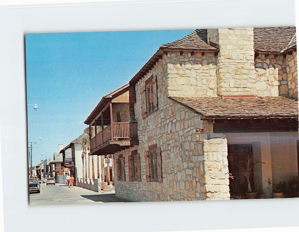 Postcard San Agustin Antiguo St. Augustine Florida USA