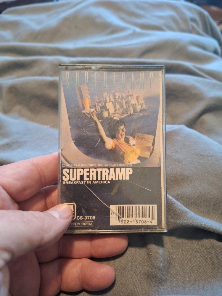 Supertramp ~ Breakfast in America (Cassette, 1984, A&M Records) CS-3708 / Tested