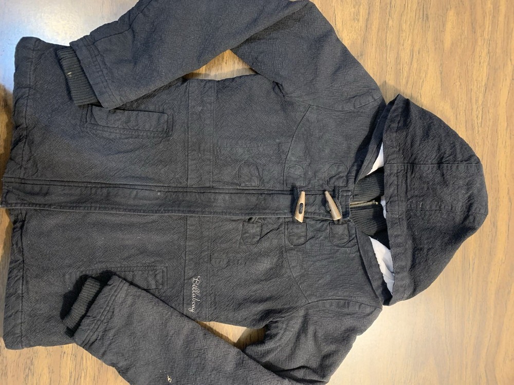 Billabong Jacket Womens Medium Hooded Thick,