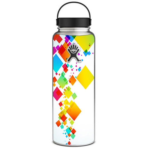Colorful Abstract Skin Decal for Hydro Flask 40 oz Wide Mouth-image