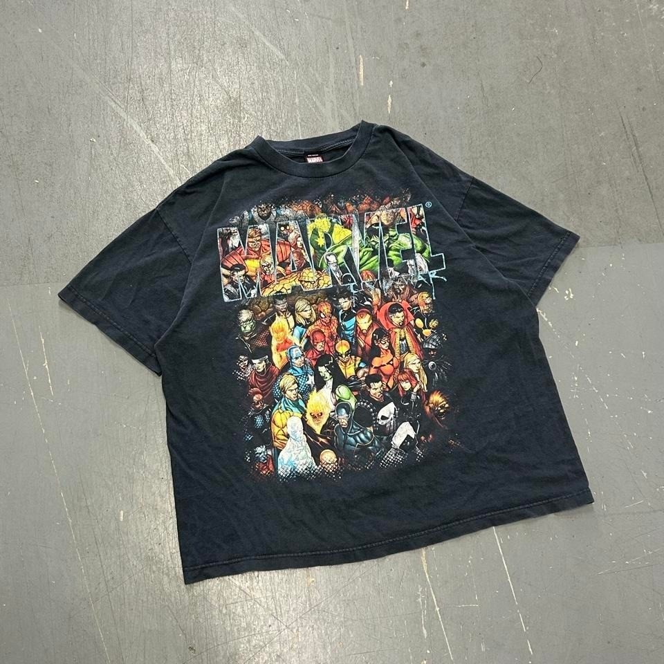 Marvel Comics Graphic Tee 2XL Mad Engine Vintage Y2K Superhero Character