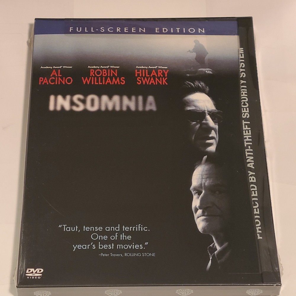Brand New Sealed Insomnia Full Screen Edition DVD Starring Al Pacino