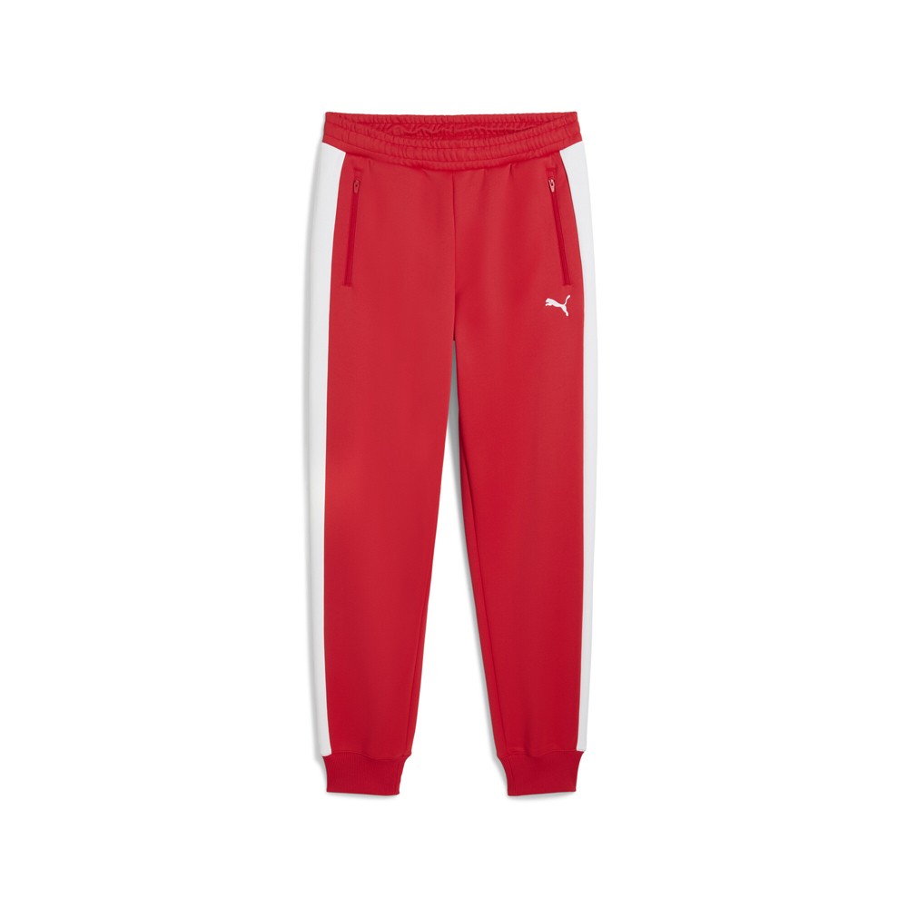 PUMA T7 Always On Track Pants Mens Red Casual Athletic Bottoms 62958811