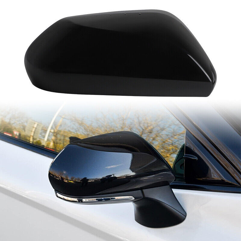 Passenger Right Side Wing Mirror Cover Cap Assembly For 2018-2024 Toyota Camry
