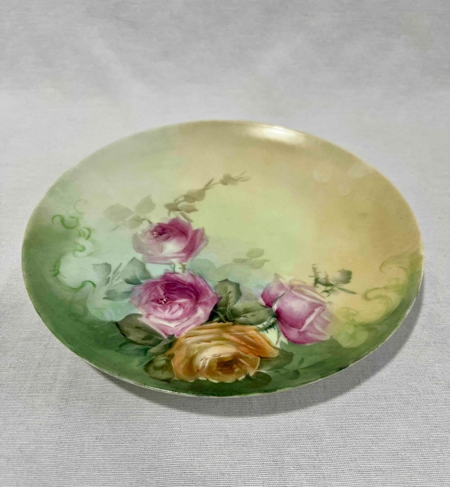 Haviland hand painted decorative plate 8 5/8