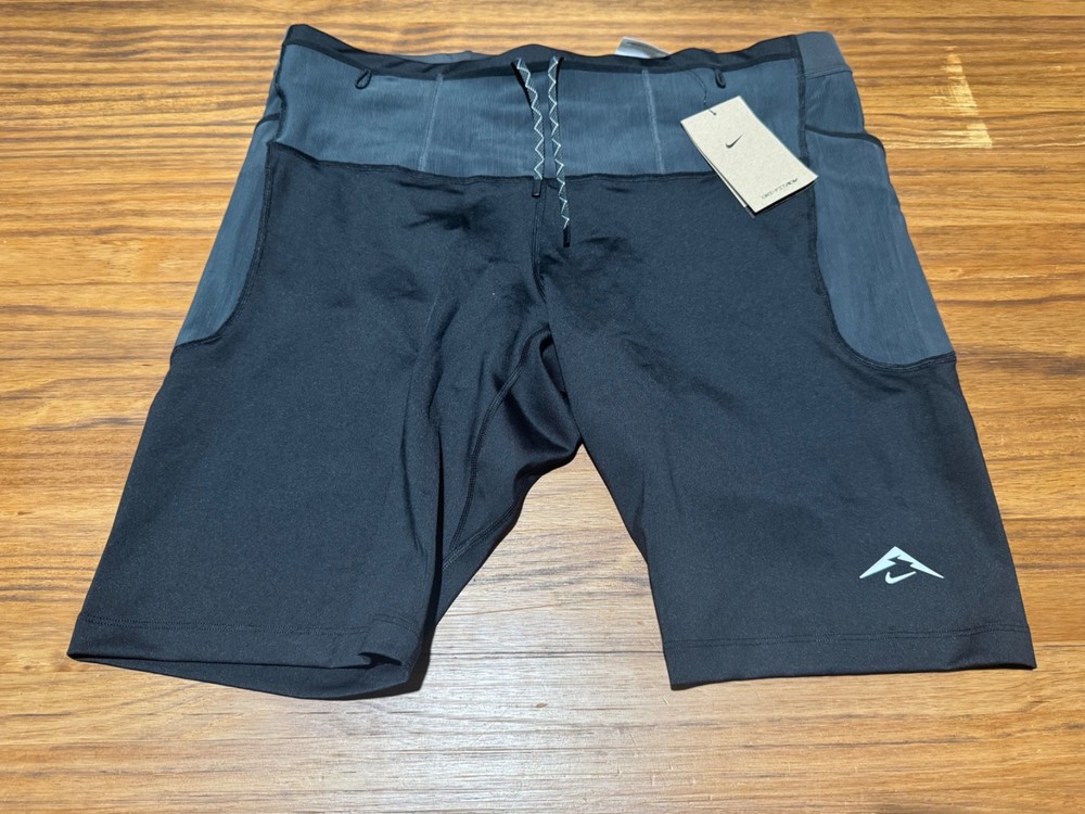 Nike Lava Loops Dri-FIT ADV Running Tights Shorts Black HJ4170-010 Men's XXL