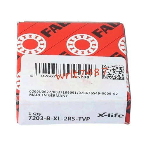 NEW FAG 7203-B-XL-2RS-TVP single row angular contact ball bearing 1PCS #NN