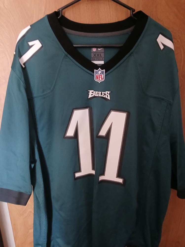 NFL Nike On Field Eagles Wentz #11 Jersey 2Xl