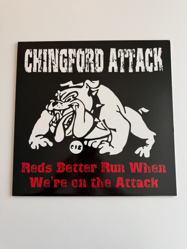 Chingford Attack Reds Better Run LP BLUE C18 No Remorse ISD Oi Punk Rival Wotan