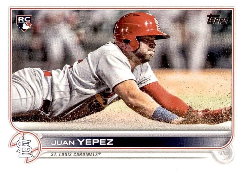 2022 Topps Series 2 - Juan Yepez #506 (RC)