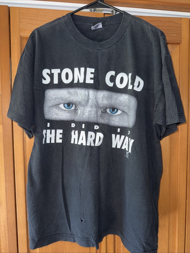 Vintage Stone Cold Steve Austin 1998 “I Did It The Hard Way” Shirt Men’s Size L