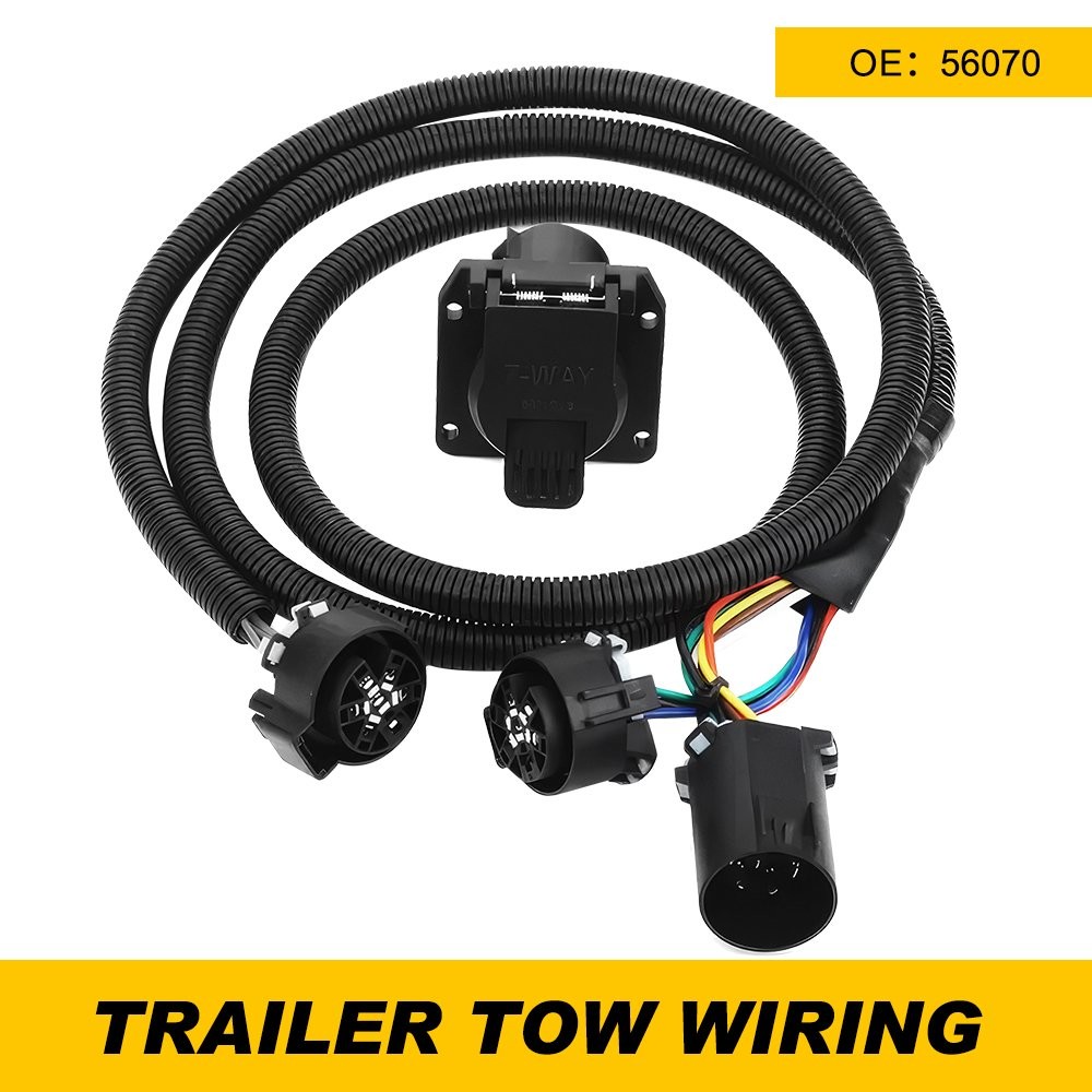 For Ford F-150 1997-2014 56070 7' 5th Wheel & Gooseneck Wiring Harness M