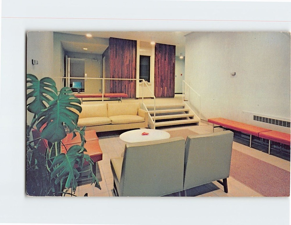 Postcard Foyer of Carondelet Hall Avila College Kansas City Missouri USA