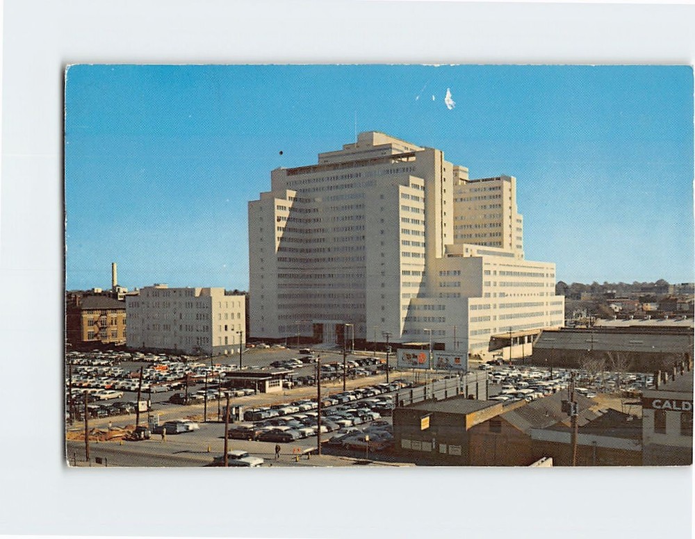 Postcard Grady Memorial Hospital Atlanta Georgia USA