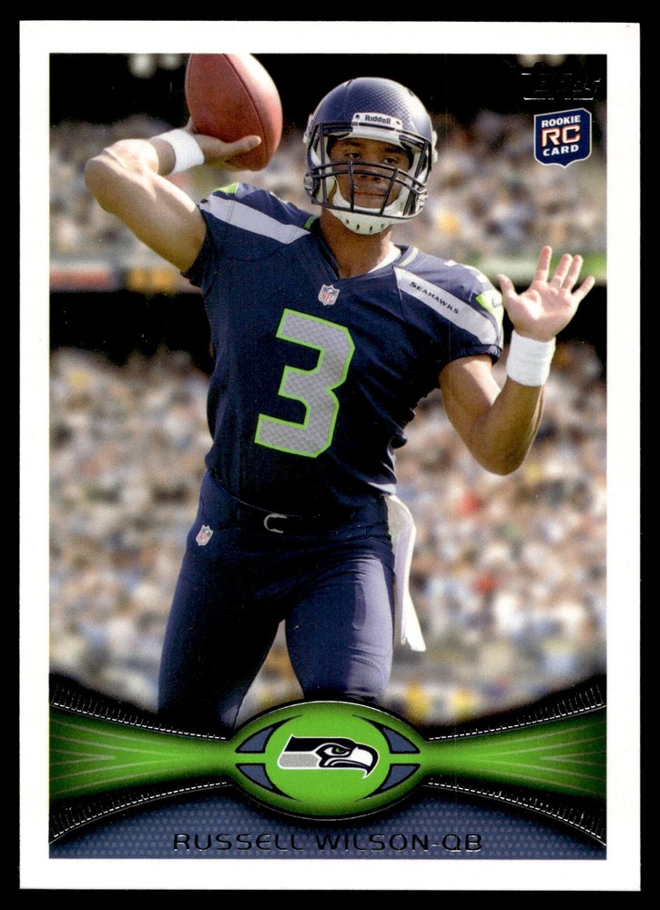 2012 Topps Russell Wilson #165 RC Seattle Seahawks