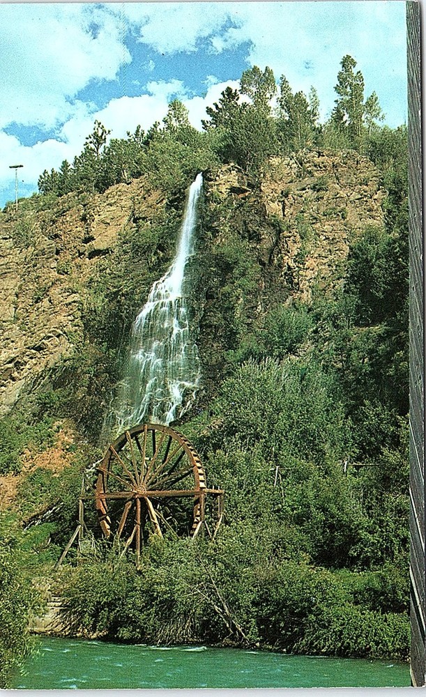 Postcard WATER SCENE Idaho Springs Colorado CO m/09 AI5626