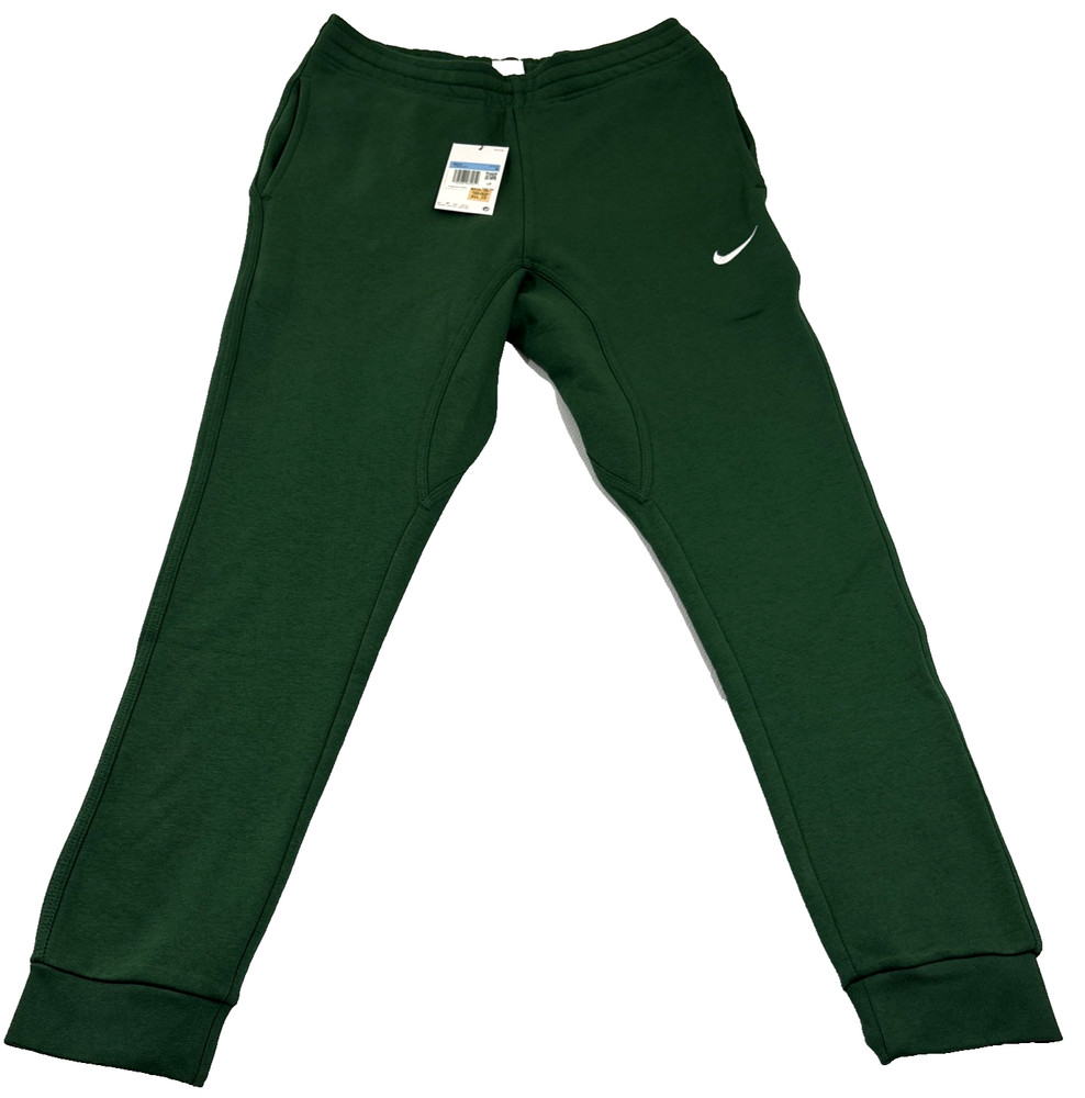 Nike Sportswear Green Club Fleece Sweatpants Mens M Standard Fit Taper Leg NWT