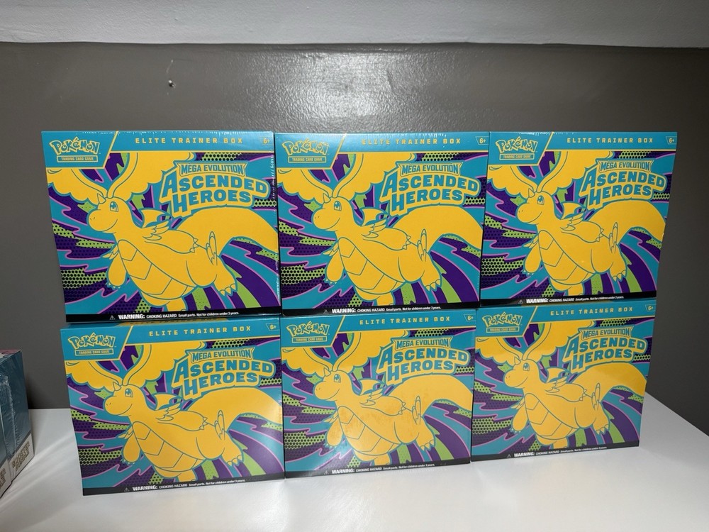 Pokémon Ascended Heroes Elite Trainer Box (ETB) New/Sealed
