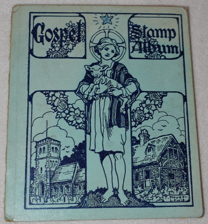 Gospel Stamp Album 1931 Vintage Original Plaistow Press Religious Church Booklet
