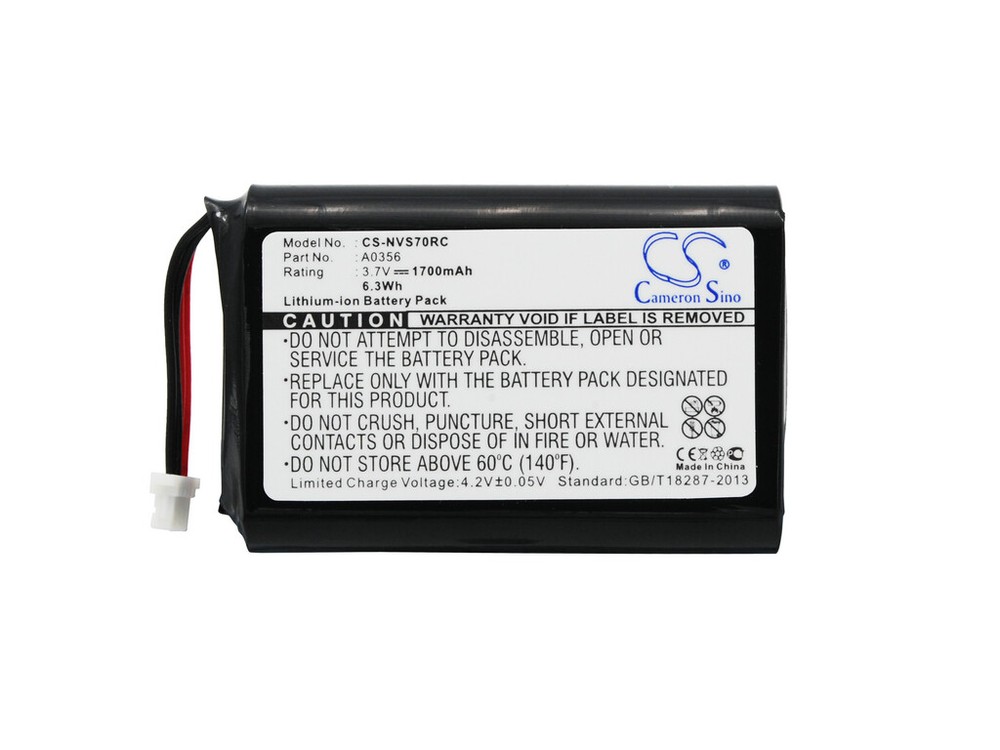 A0356  Battery for  NEVO S70        1700mAh/6.3Wh       New