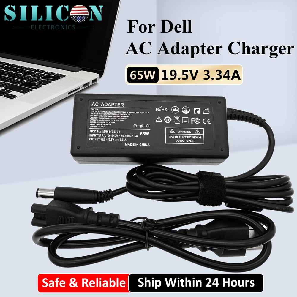 Dell Inspiron 15R 5520 5521 7520 AC Adapter Charger Power Cord  -image