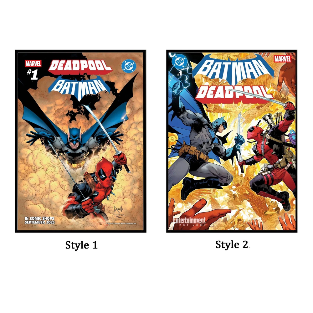 Deadpool x Batman Crossover On Septem 17 2025 Poster, Home Decor, Wall Art
