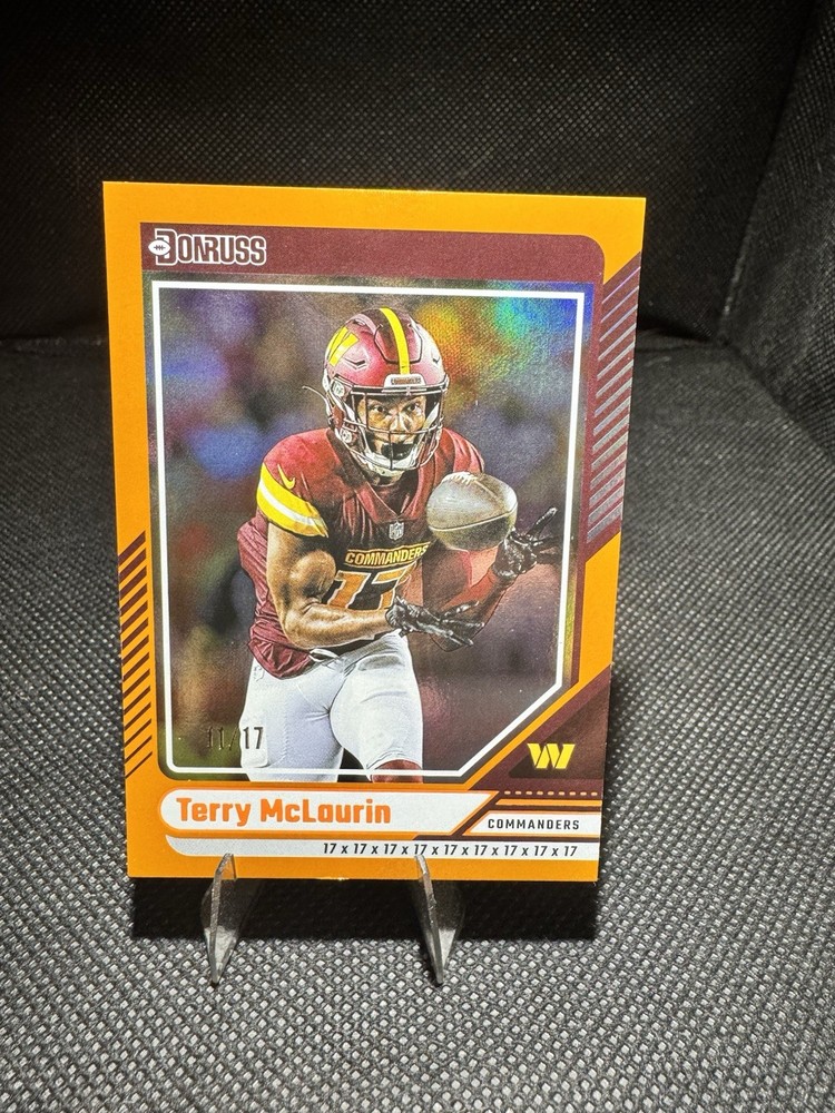 2024 Panini Donruss - Terry McLaurin #34 Jersey Number /17
