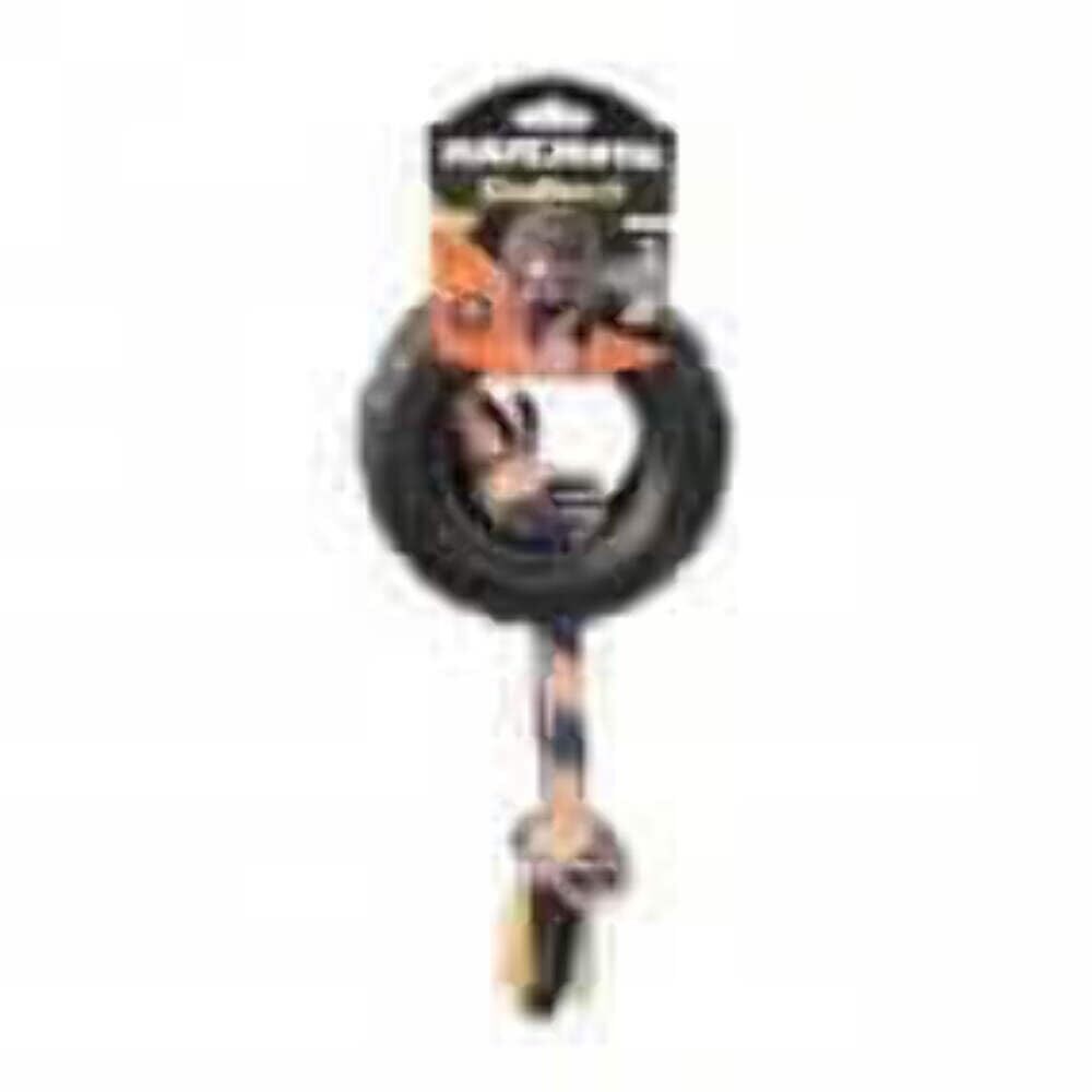 43735004: TireBiter II with Rope Dog Toy, 3.75