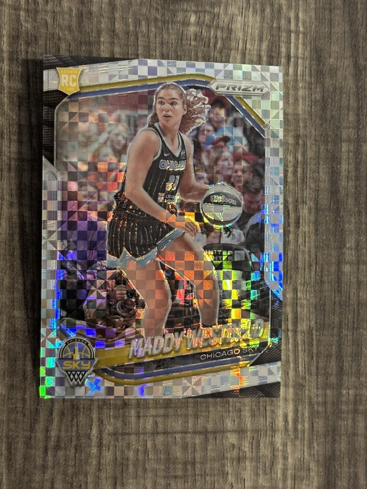 2025 WNBA Prizm Maddy Westbeld Checkerboard Prizm Rookie