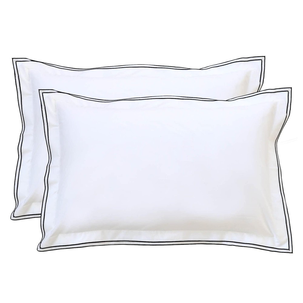 White Standard Pillow Shams Set of Standard (20