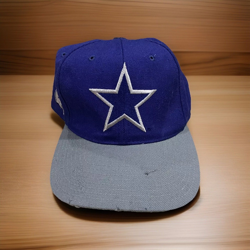 Vintage Dallas Cowboys Snapback Hat Blockhead American Needle Wool