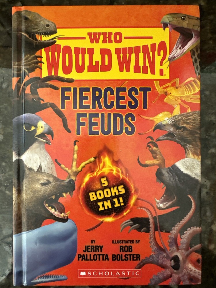 Who Would Win?: Fiercest Feuds by Jerry Pallotta (2022, Trade Paperback / Trade