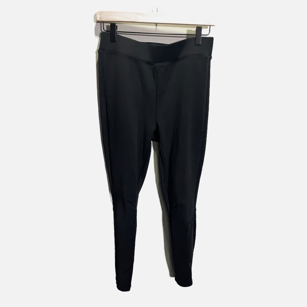 Fabletics Womens Black High Waisted Athletic Leggings Yoga Pants Size L